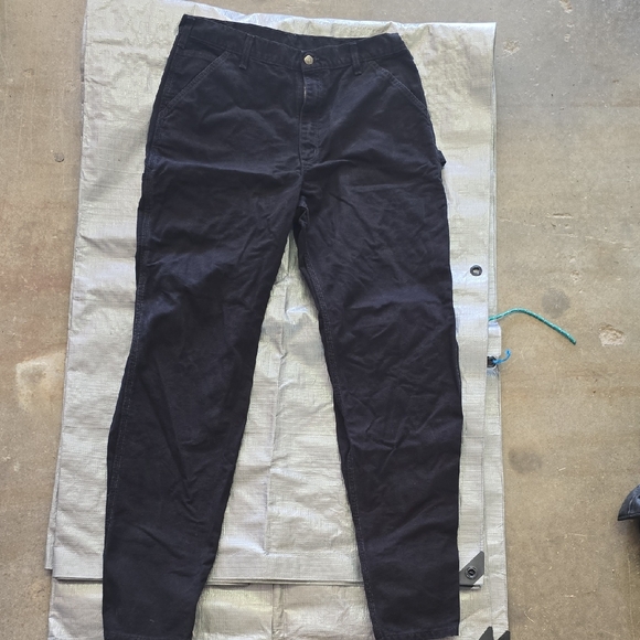 Carhartt Men's Black Relaxed Jeans - Picture 1 of 9